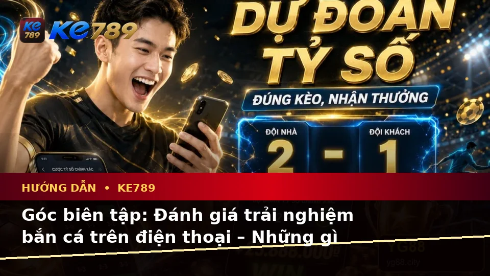 Hướng Dẫn KE789 Tại ke789pg.love: Đánh Giá Trải Nghiệm Bắn Cá Săn Thưởng Trên Điện Thoại Cho Người Mới