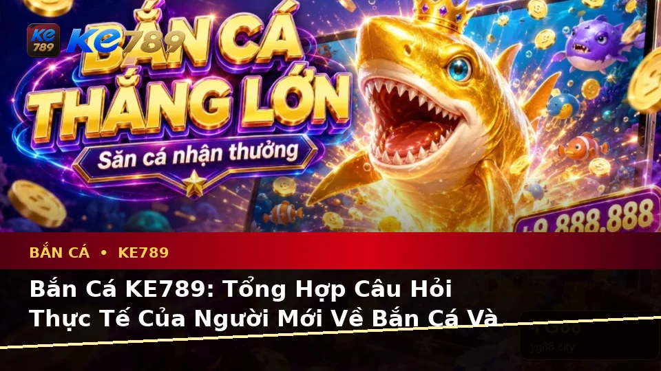 Bắn Cá KE789: Tổng Hợp Câu Hỏi Thực Tế Của Người Mới Về Bắn Cá Và Săn Thưởng Tại ke789pg.love