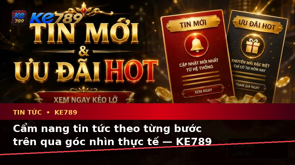 Cẩm nang tin tức theo từng bước trên qua góc nhìn thực tế — KE789 — Quy trình tự kiểm tra không bỏ sót