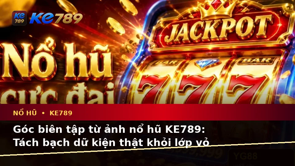Nổ Hũ KE789 Tại ke789pg.love: Phân Biệt Thông Tin Xác Thực, Quảng Cáo Và Kỳ Vọng Thực Tế Về Slot, Jackpot