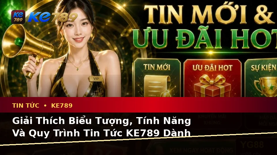 Giải Thích Biểu Tượng, Tính Năng Và Quy Trình Tin Tức KE789 Dành Cho Người Mới Tại ke789pg.love