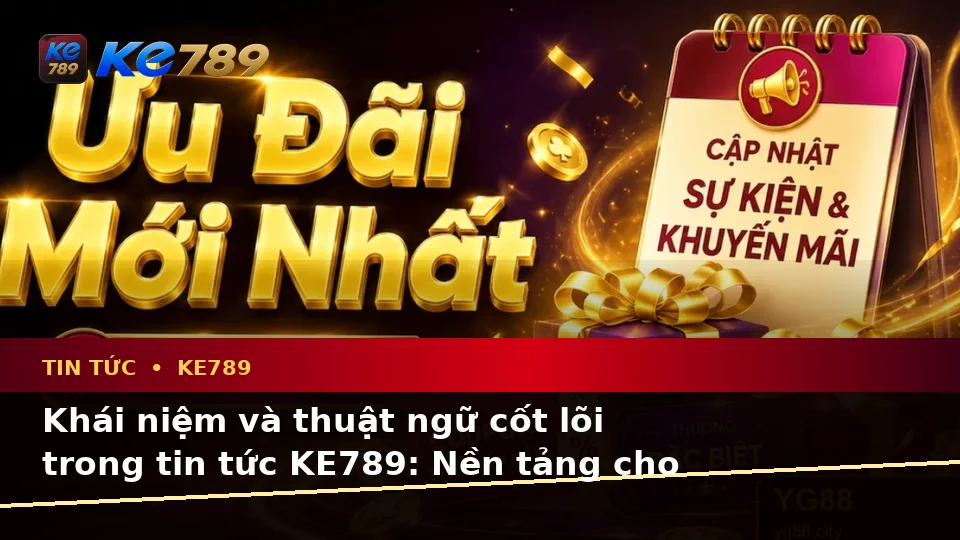 Giải Thích Khái Niệm Và Thuật Ngữ Cốt Lõi Của Tin Tức KE789 Dành Cho Người Mới – Cập Nhật Ưu Đãi Tại ke789pg.love