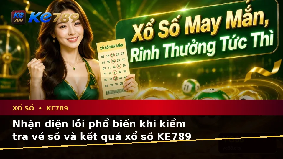 Xổ Số KE789: Nhận Diện Lỗi Phổ Biến Và Cách Xử Lý Có Trách Nhiệm Khi Kiểm Tra Vé, Kết Quả Tại ke789pg.love
