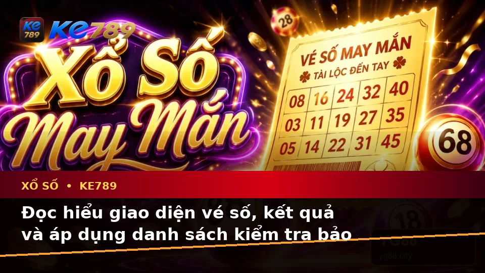 Xổ Số KE789: Xây Dựng Danh Sách Kiểm Tra Bảo Mật Trước Khi Xem Kết Quả Và Vé Số Tại ke789pg.love