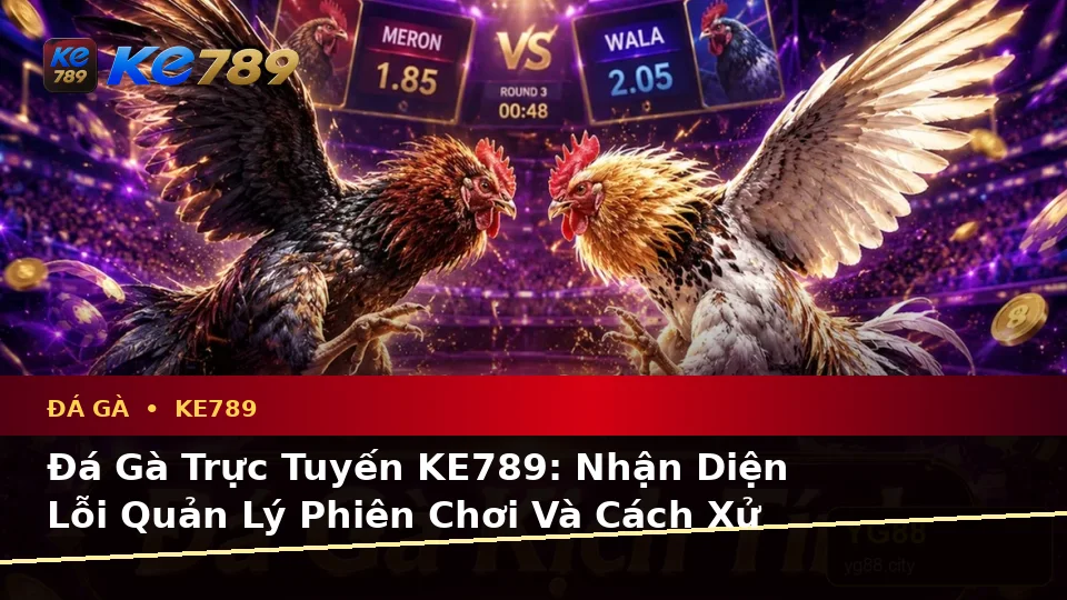 Đá Gà Trực Tuyến KE789: Nhận Diện Lỗi Quản Lý Phiên Chơi Và Cách Xử Lý Có Trách Nhiệm – ke789pg.love