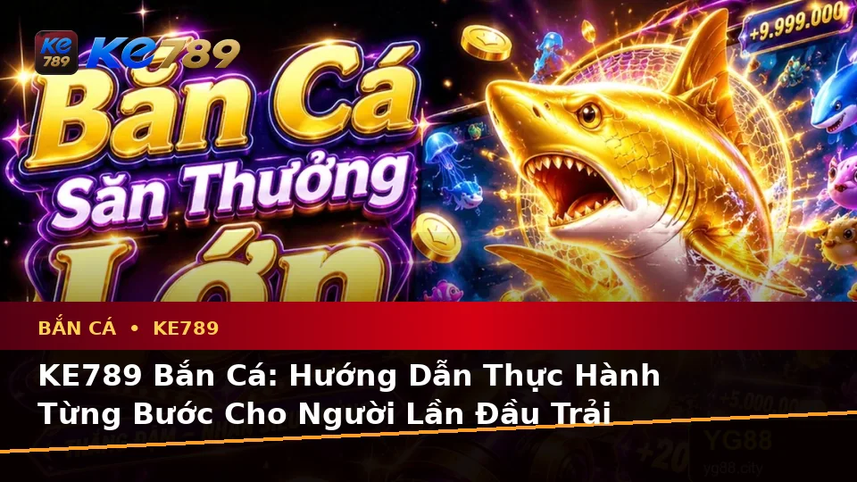 KE789 Bắn Cá: Hướng Dẫn Thực Hành Từng Bước Cho Người Lần Đầu Trải Nghiệm