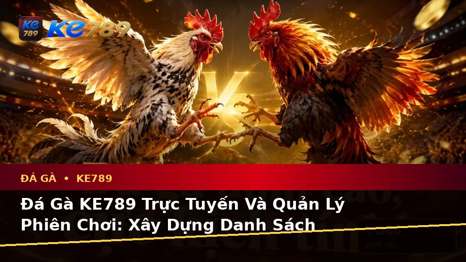 Đá Gà KE789 Trực Tuyến Và Quản Lý Phiên Chơi: Xây Dựng Danh Sách Kiểm Tra Bảo Mật Cho Người Mới Tại ke789pg.love