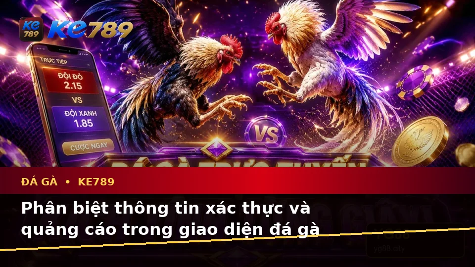 Đá Gà KE789: Phân Biệt Thông Tin Xác Thực, Quảng Cáo Và Kỳ Vọng Thực Tế Về Phiên Chơi Tại ke789pg.love