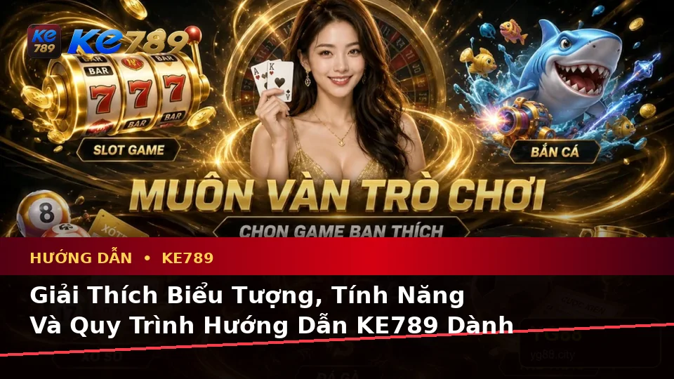 Giải Thích Biểu Tượng, Tính Năng Và Quy Trình Hướng Dẫn KE789 Dành Cho Người Mới Qua Ảnh Tin Khuyến Mãi Tại ke789pg.love