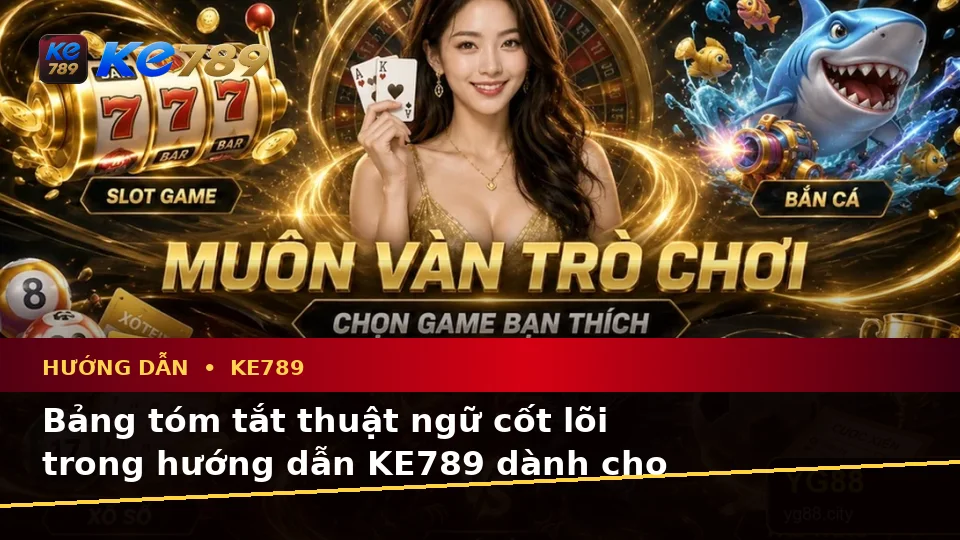Giải Thích Khái Niệm Và Thuật Ngữ Cốt Lõi Trong Hướng Dẫn KE789 Dành Cho Người Mới: Tin Mới, Ưu Đãi Và Điều Kiện Khuyến Mãi Tại ke789pg.love